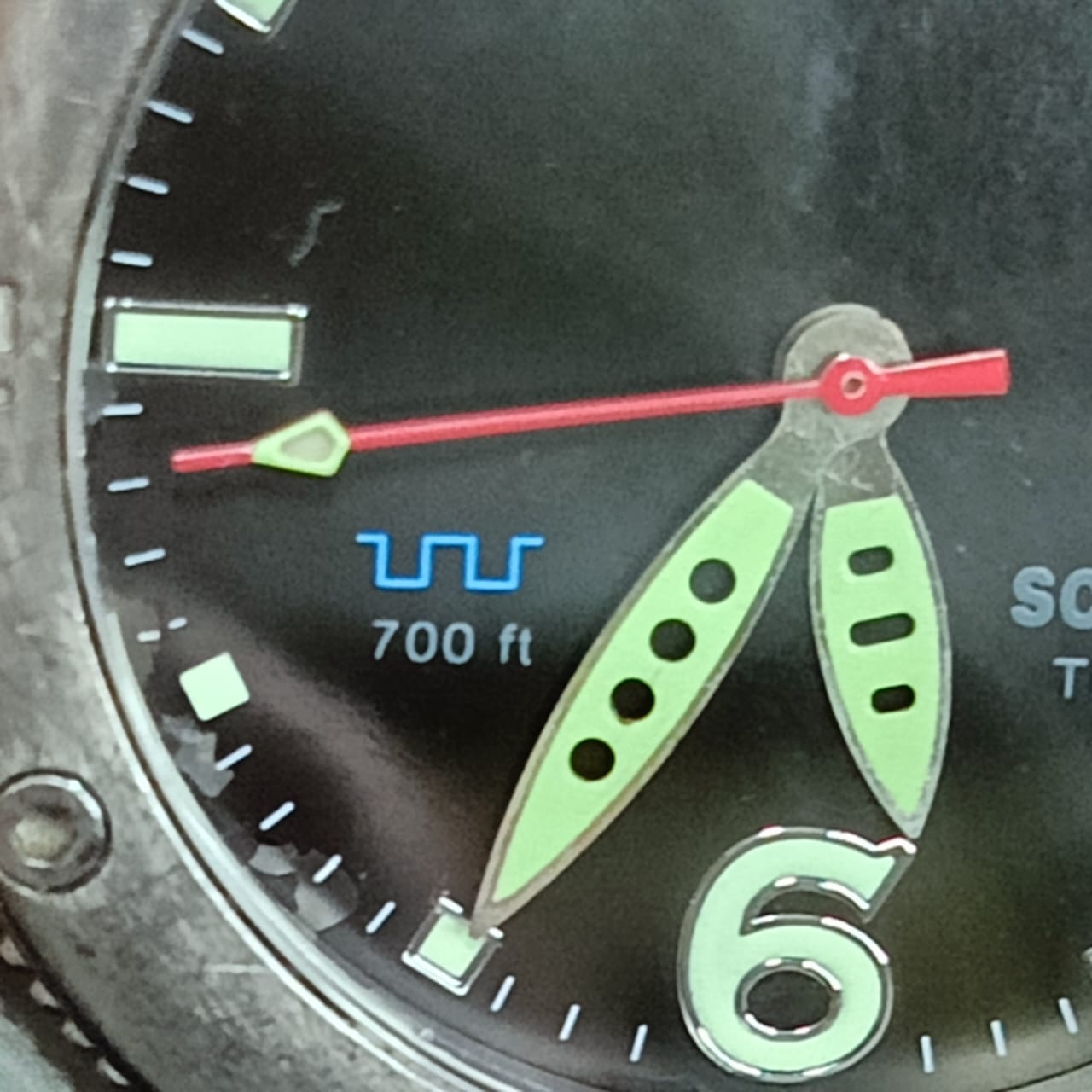 Montre scubapro titanium original plongée sous-marine Quartz