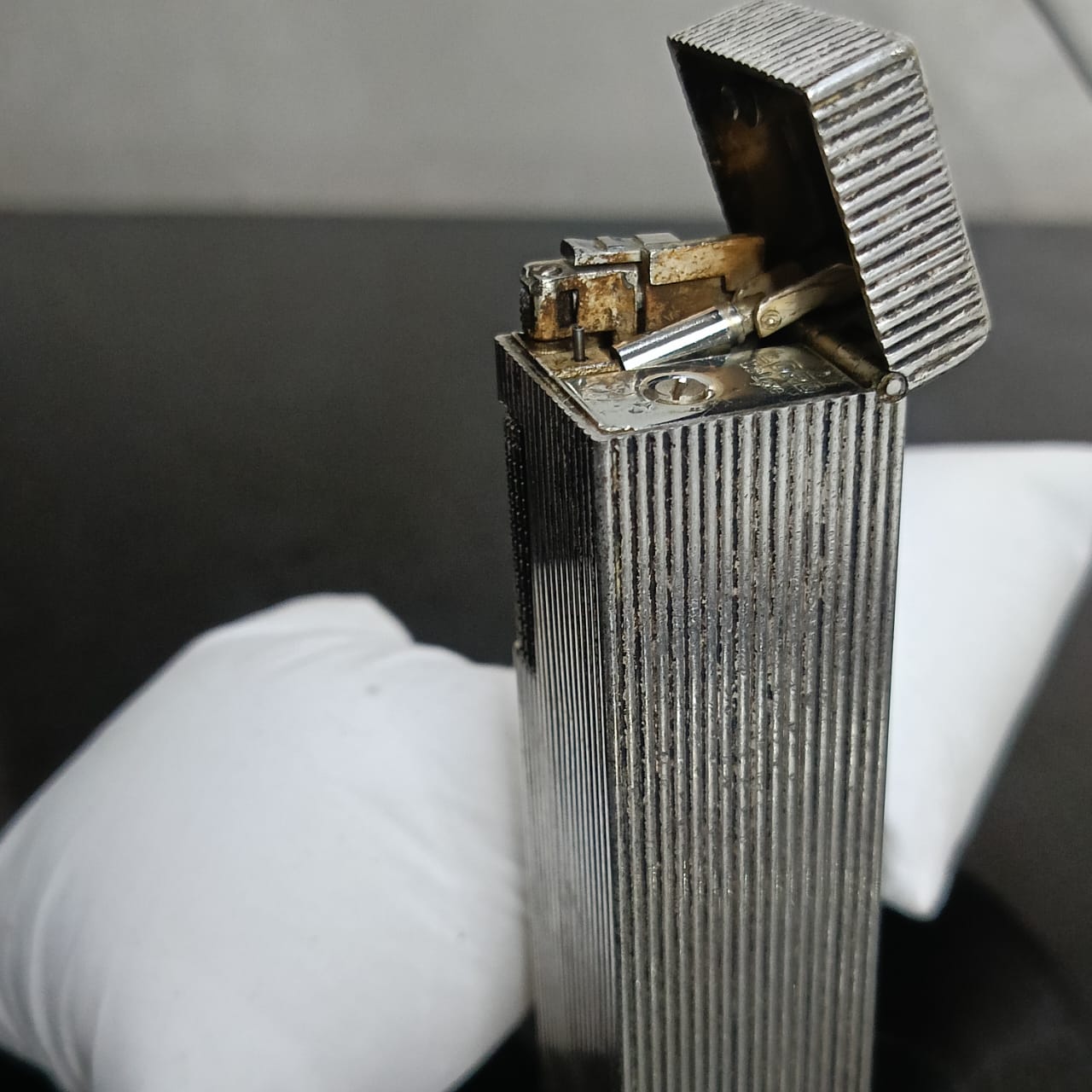 Briquet argenté antique