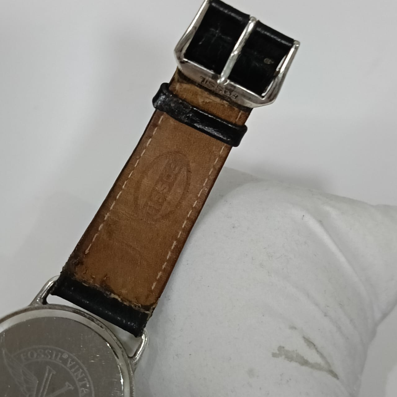 Montre fossil argent rare vintage original