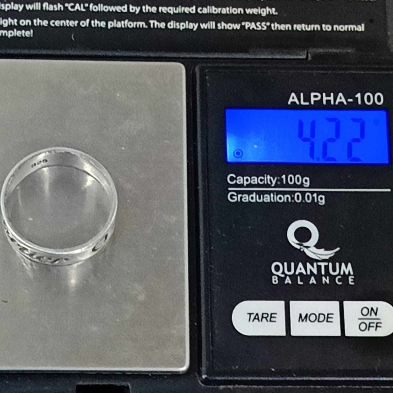 Bague Cartier original argent