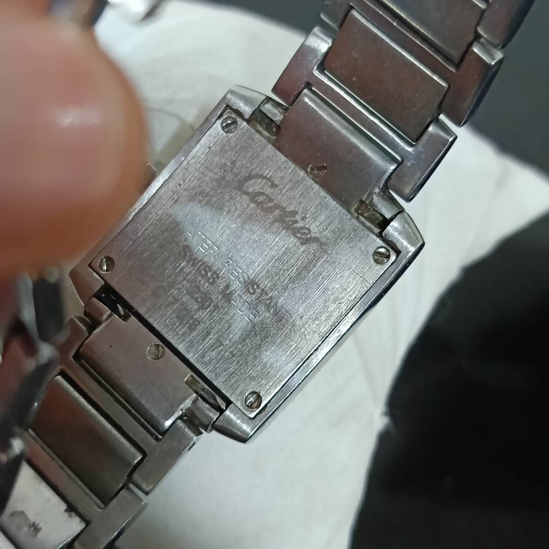 Montre Cartier acier