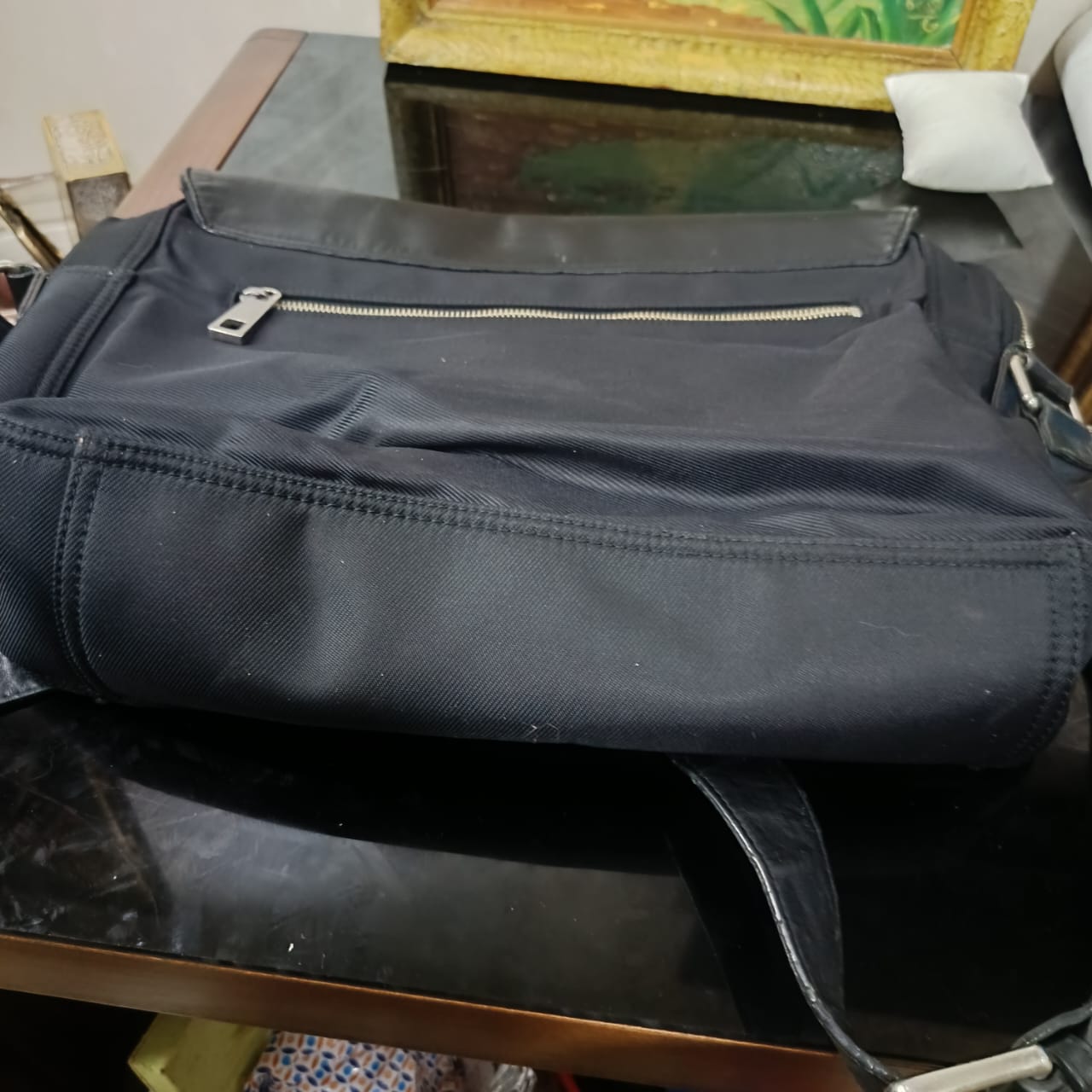 Cartable Marc o'polo en cuir vintage original