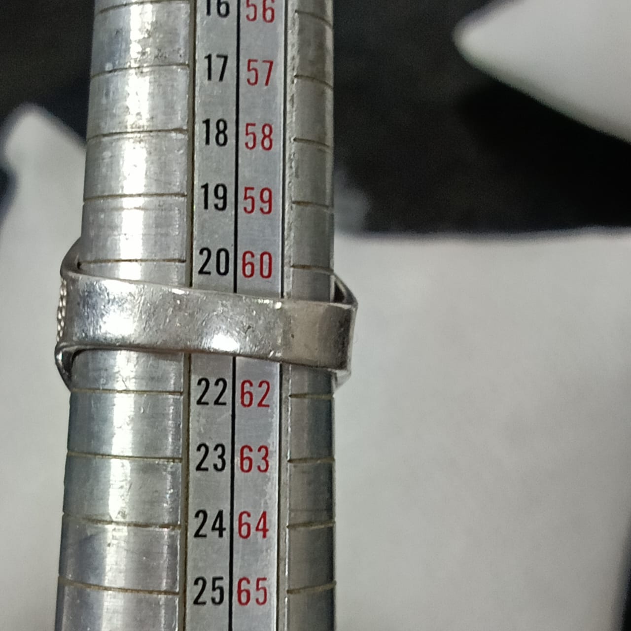 خاتم فضة بحجر فيروز تحفة