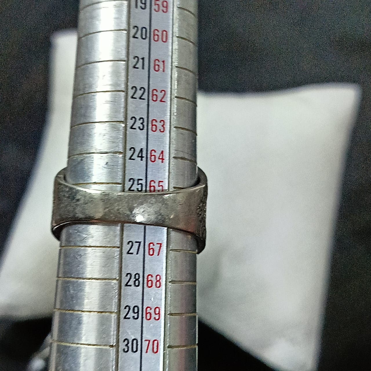 خاتم نحاس أبيض