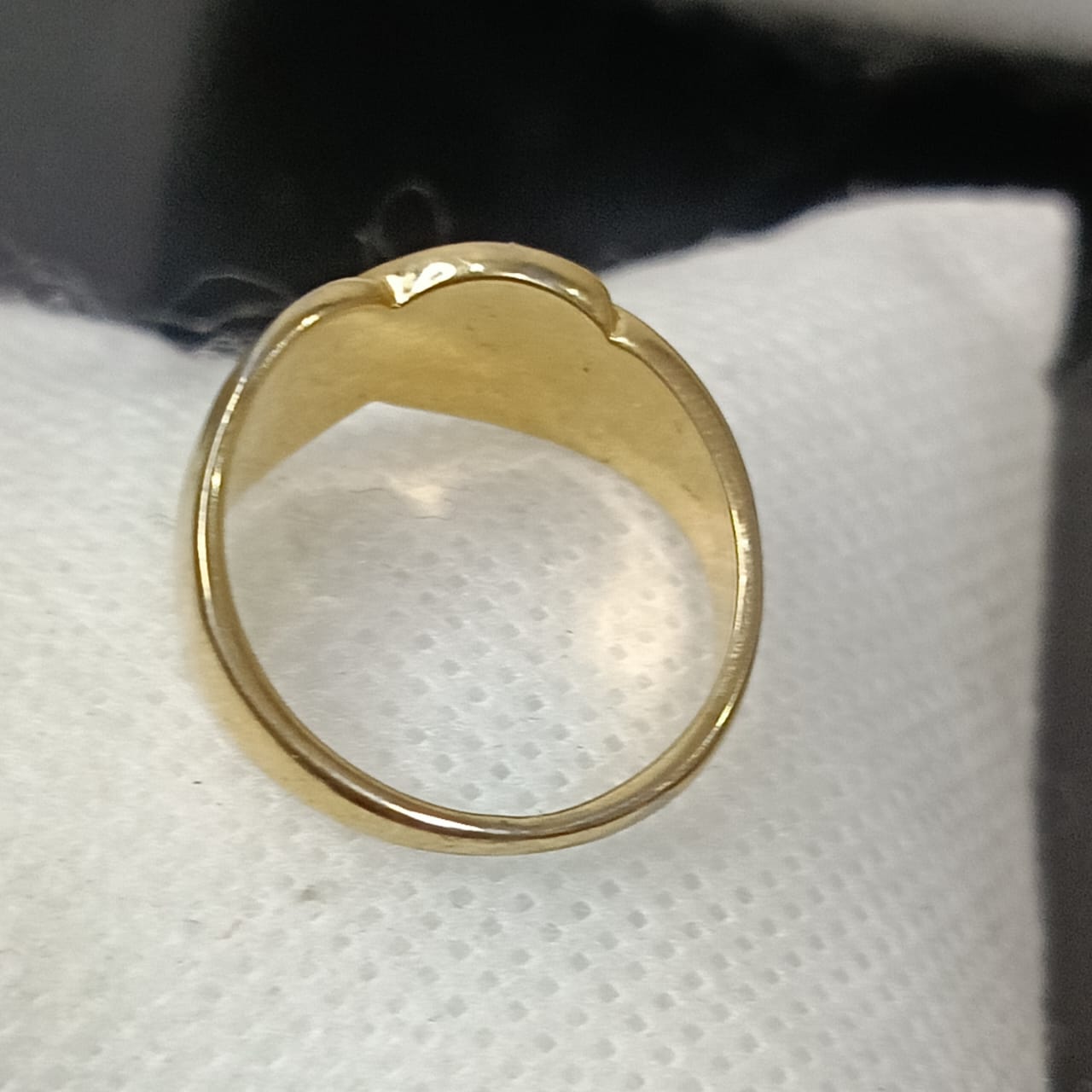 خاتم بلاكي أصفر