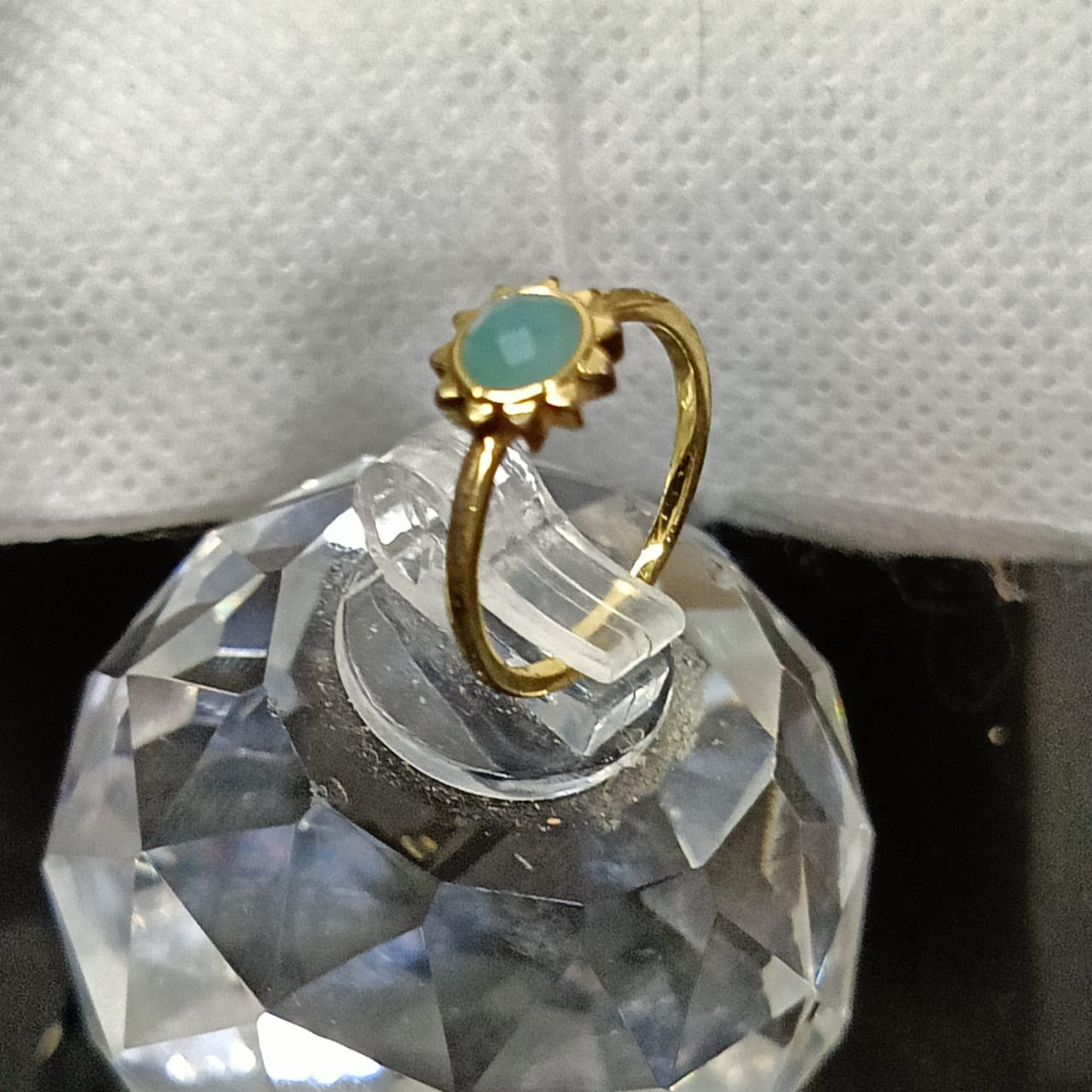 خاتم بلاكي أصفر