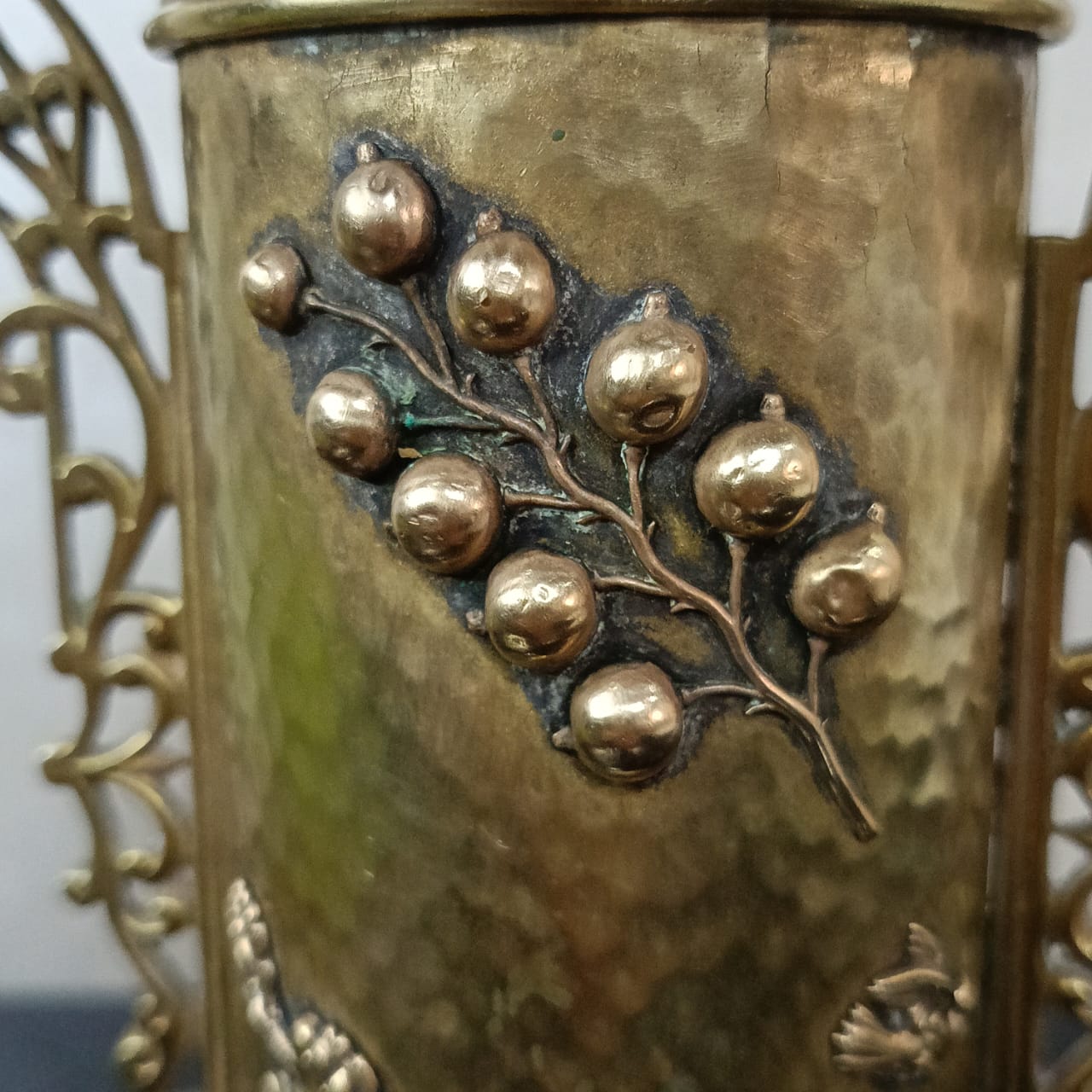 Vase vintage original cuivre