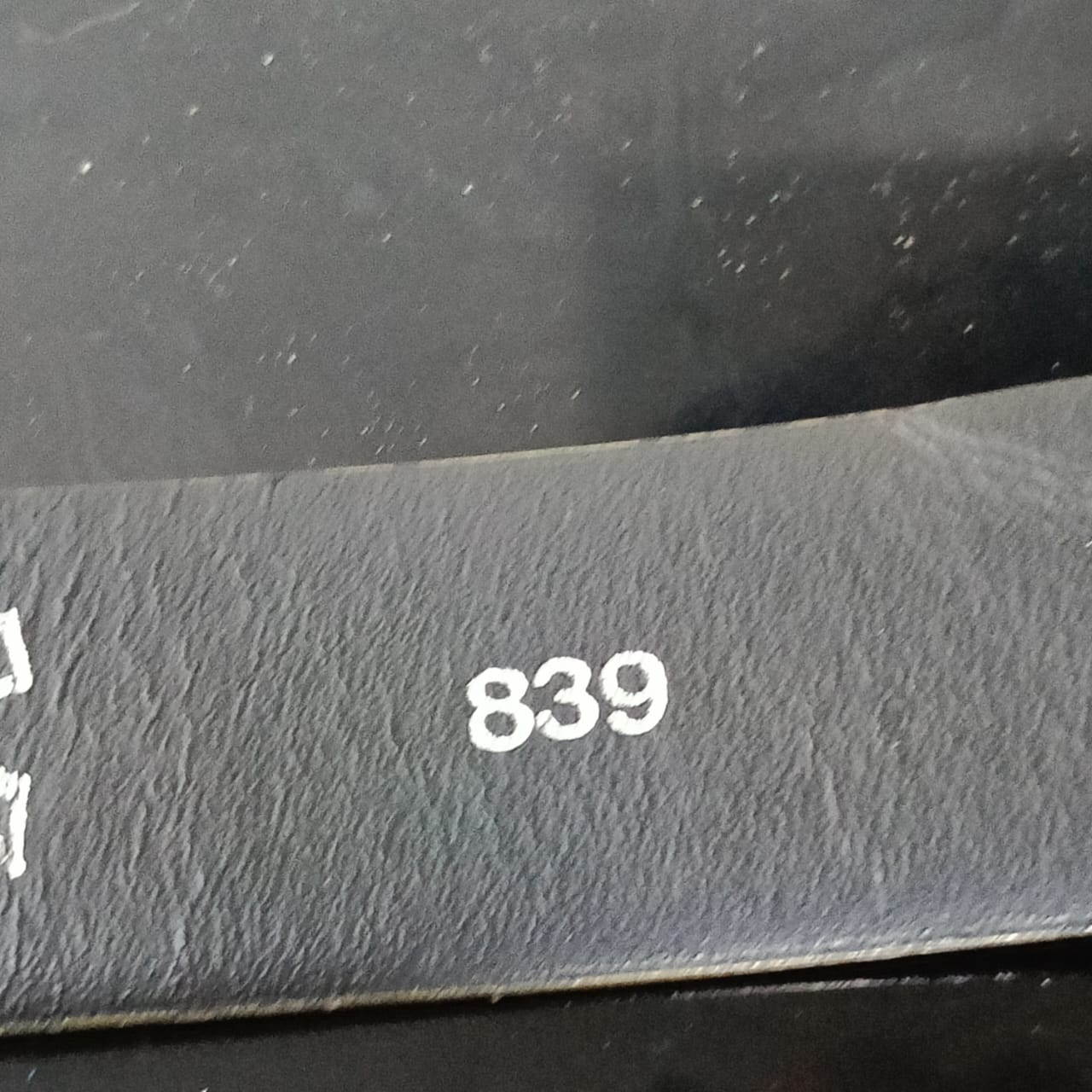 Ceinture en cuir vintage original