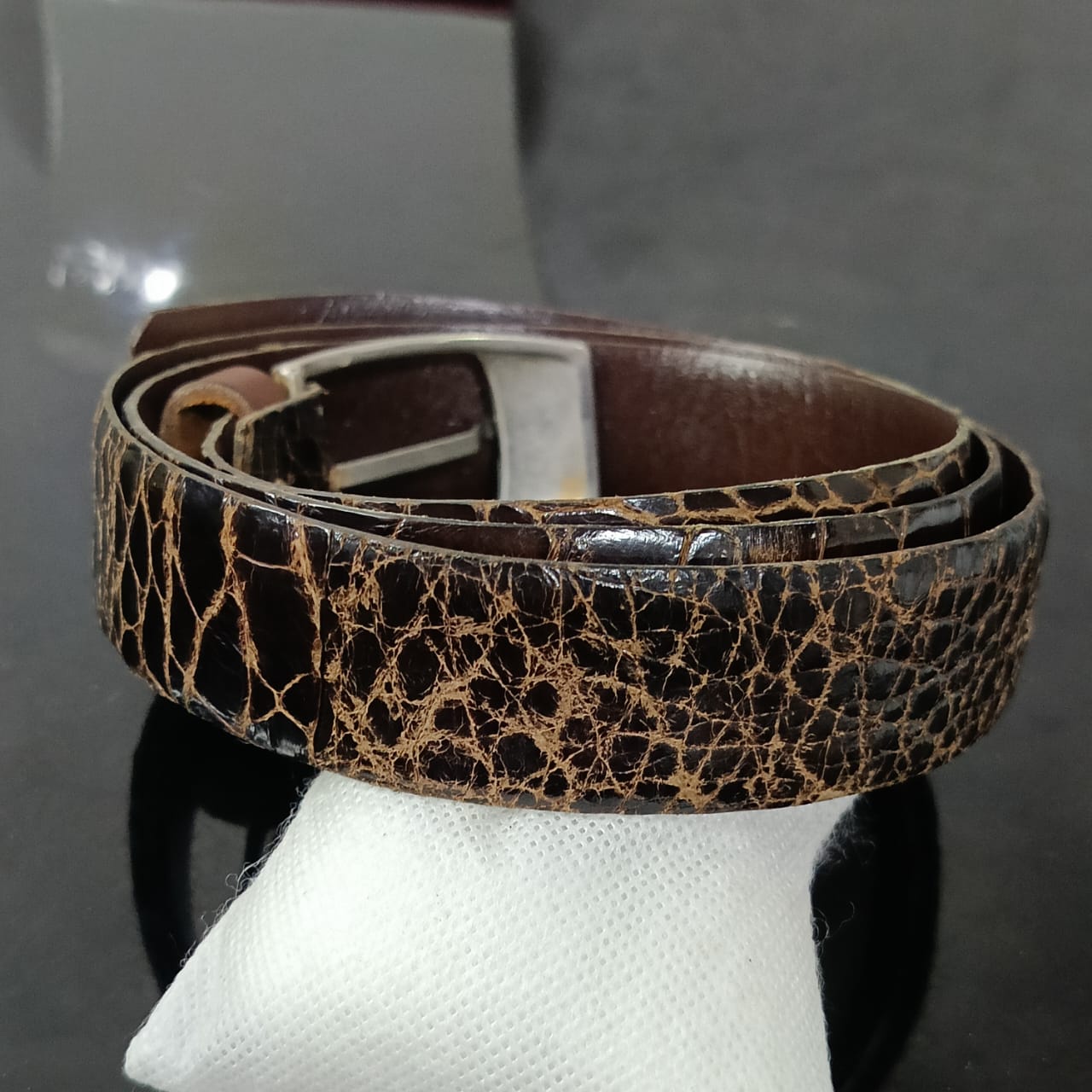 Ceinture en cuir vintage original