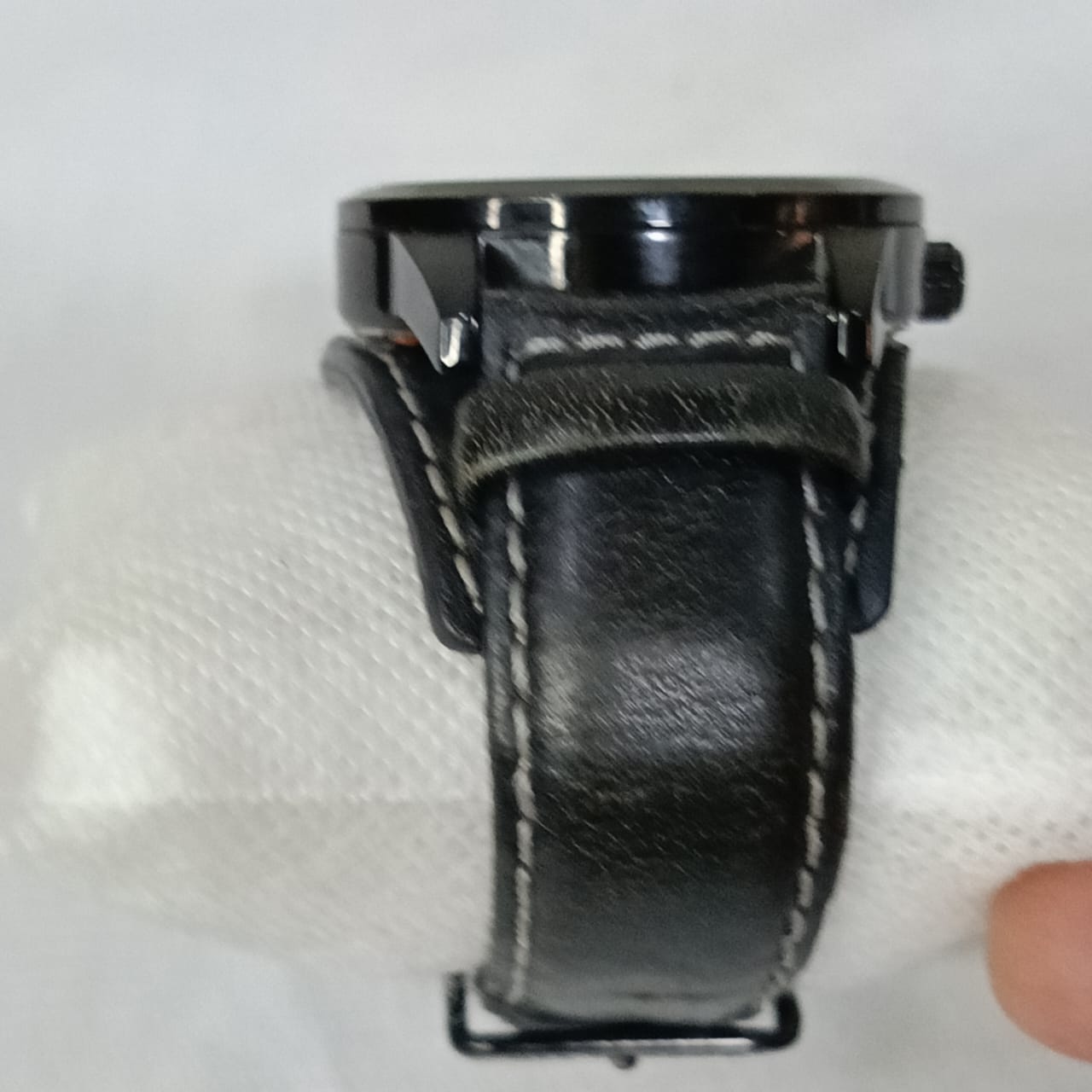 Montre all placks placks en cuir vintage original Quartz