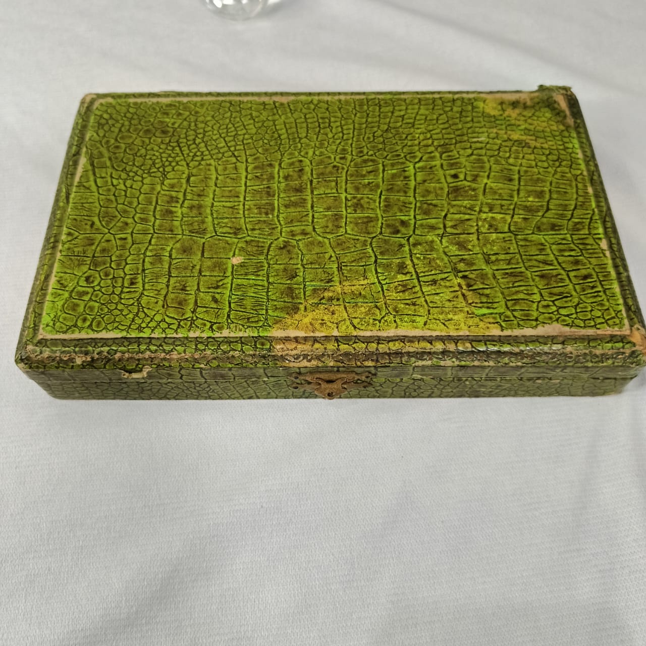 Coffret argenté antique vintage 12 pièce