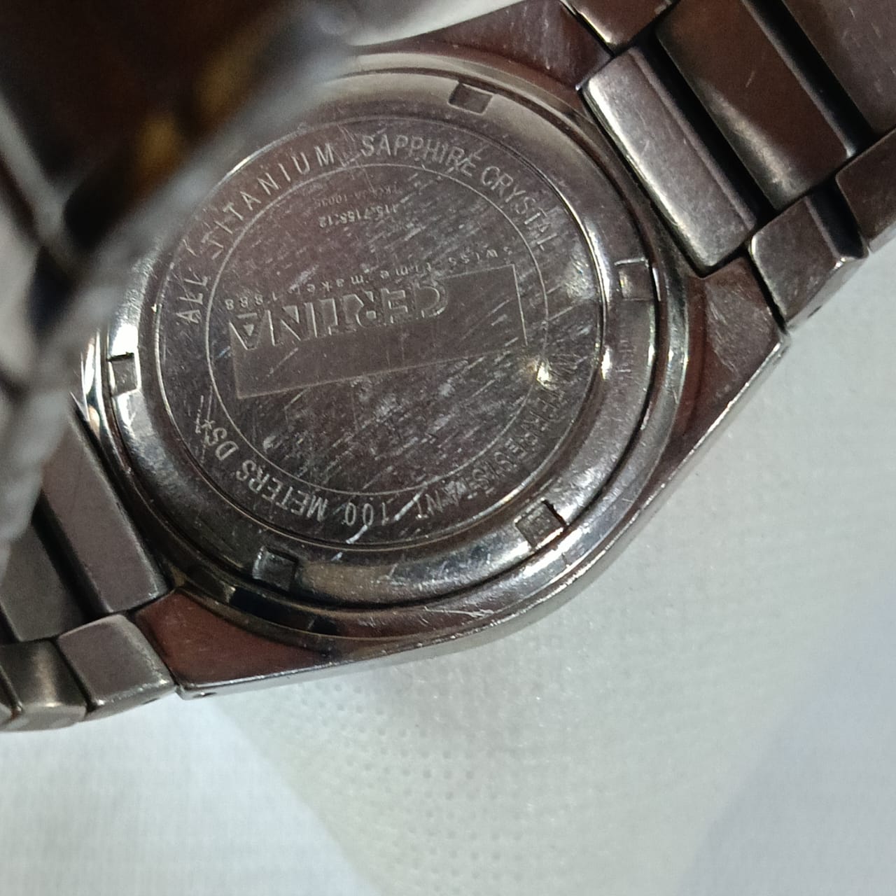 Montre certina titanium original