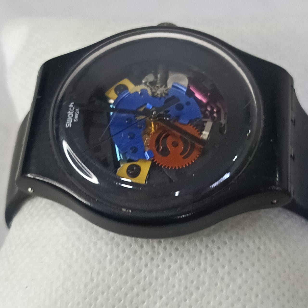 Montre swatch s'écoulait Quartz original