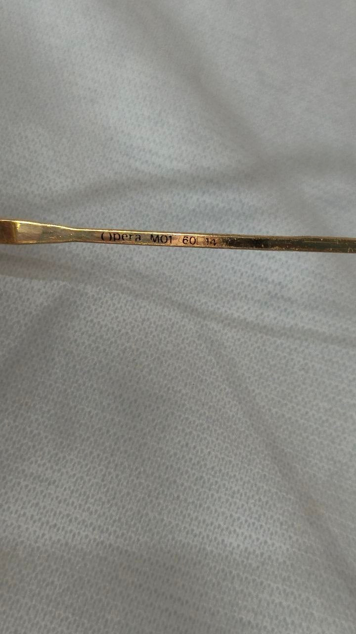 Cadre du lunette plaqué or vintage