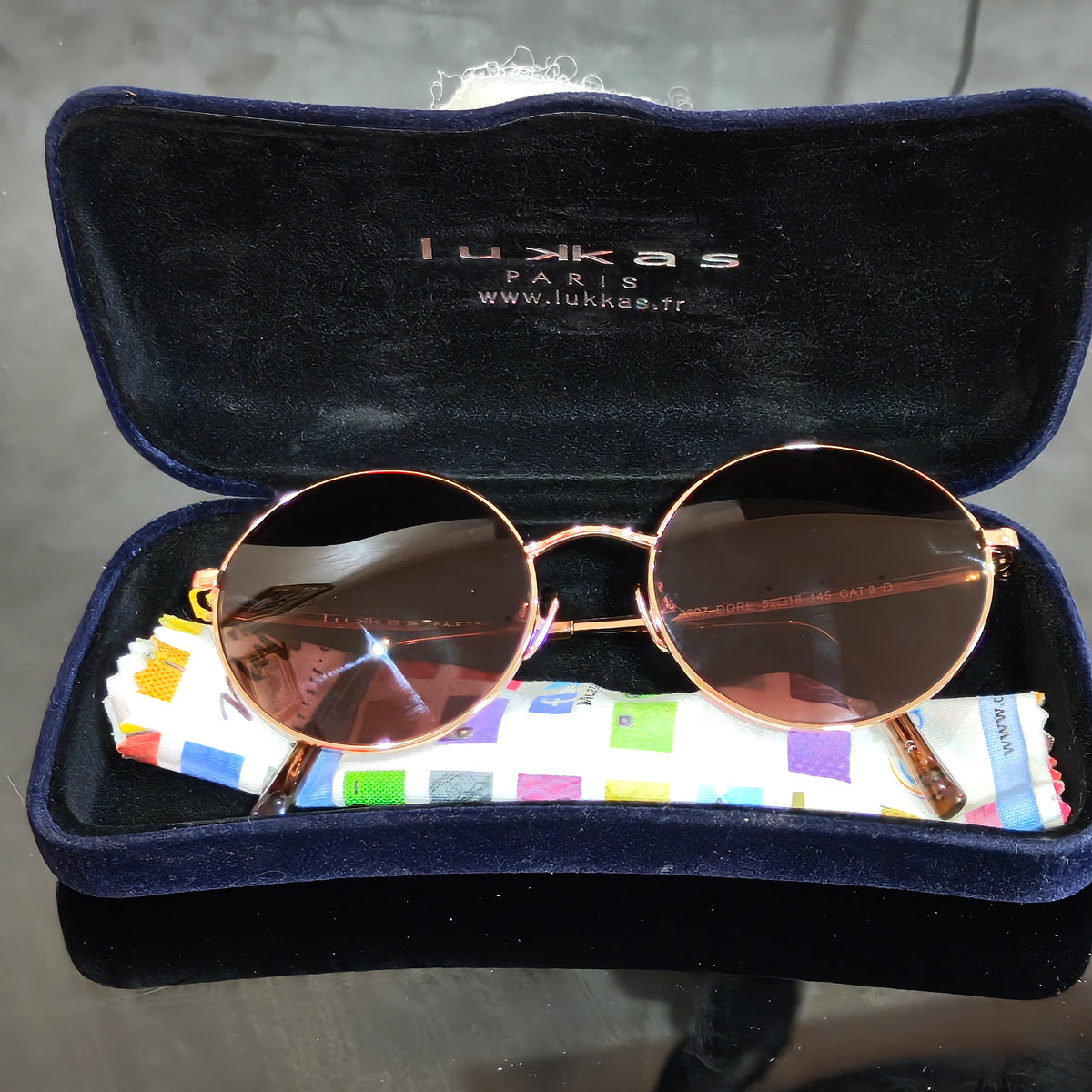 Lunette Lukas paris femme original
لون زجاج بني
52/18
سعر 12500