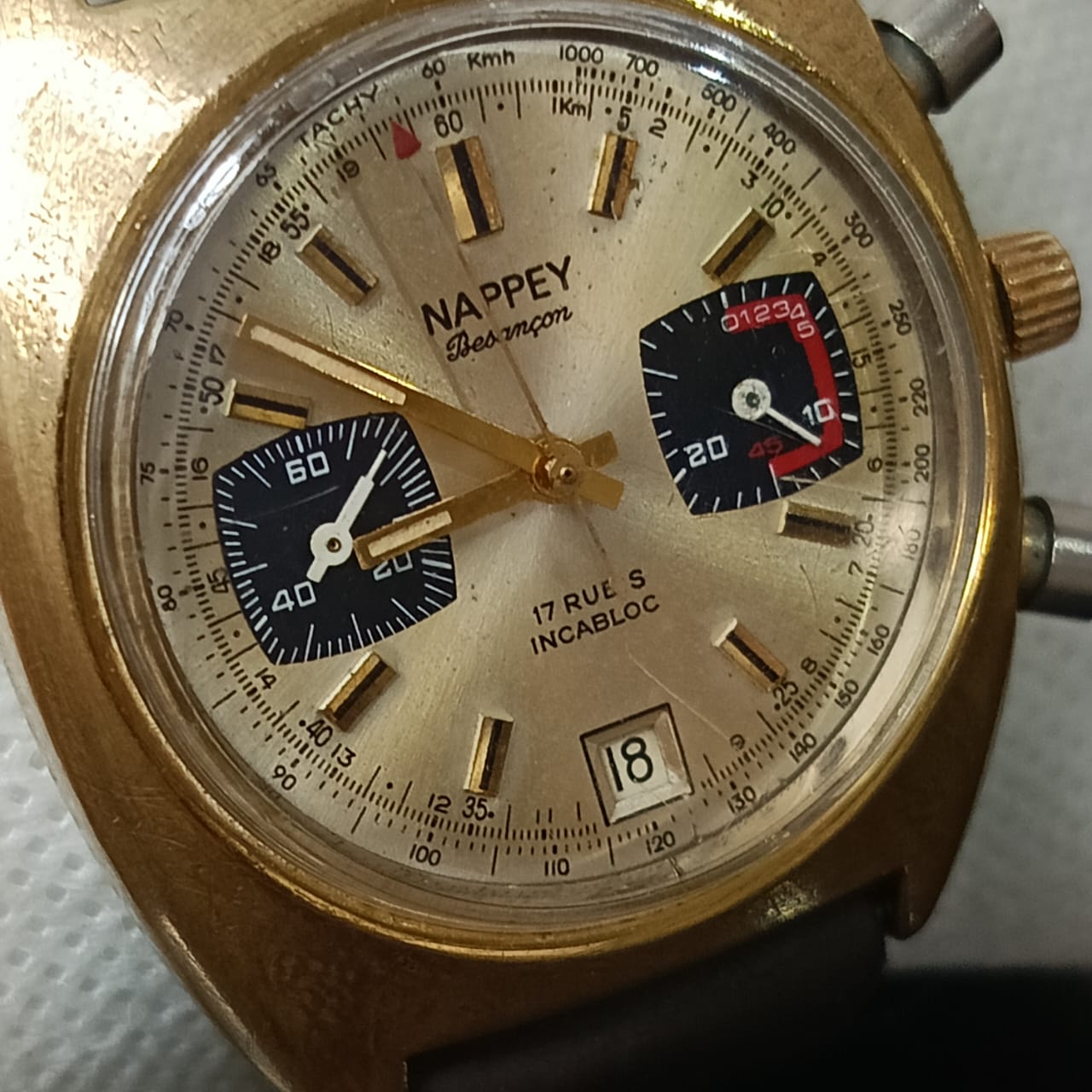 Montre nappey chronographe