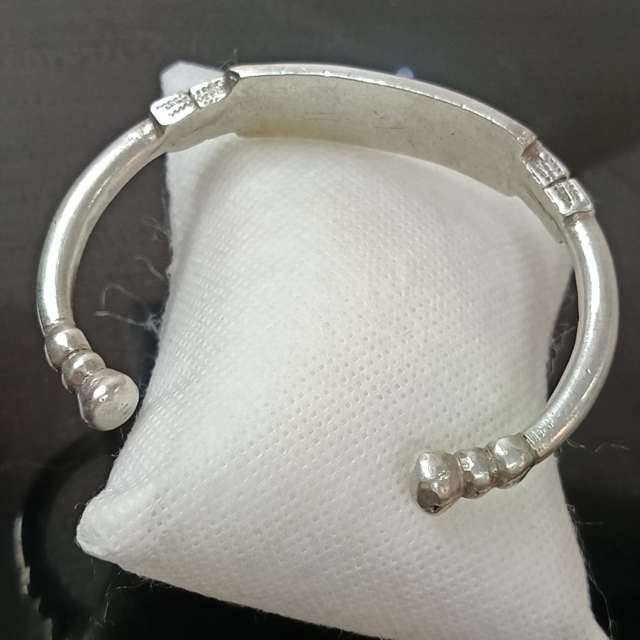 سوار فضة عتيق ثقيل