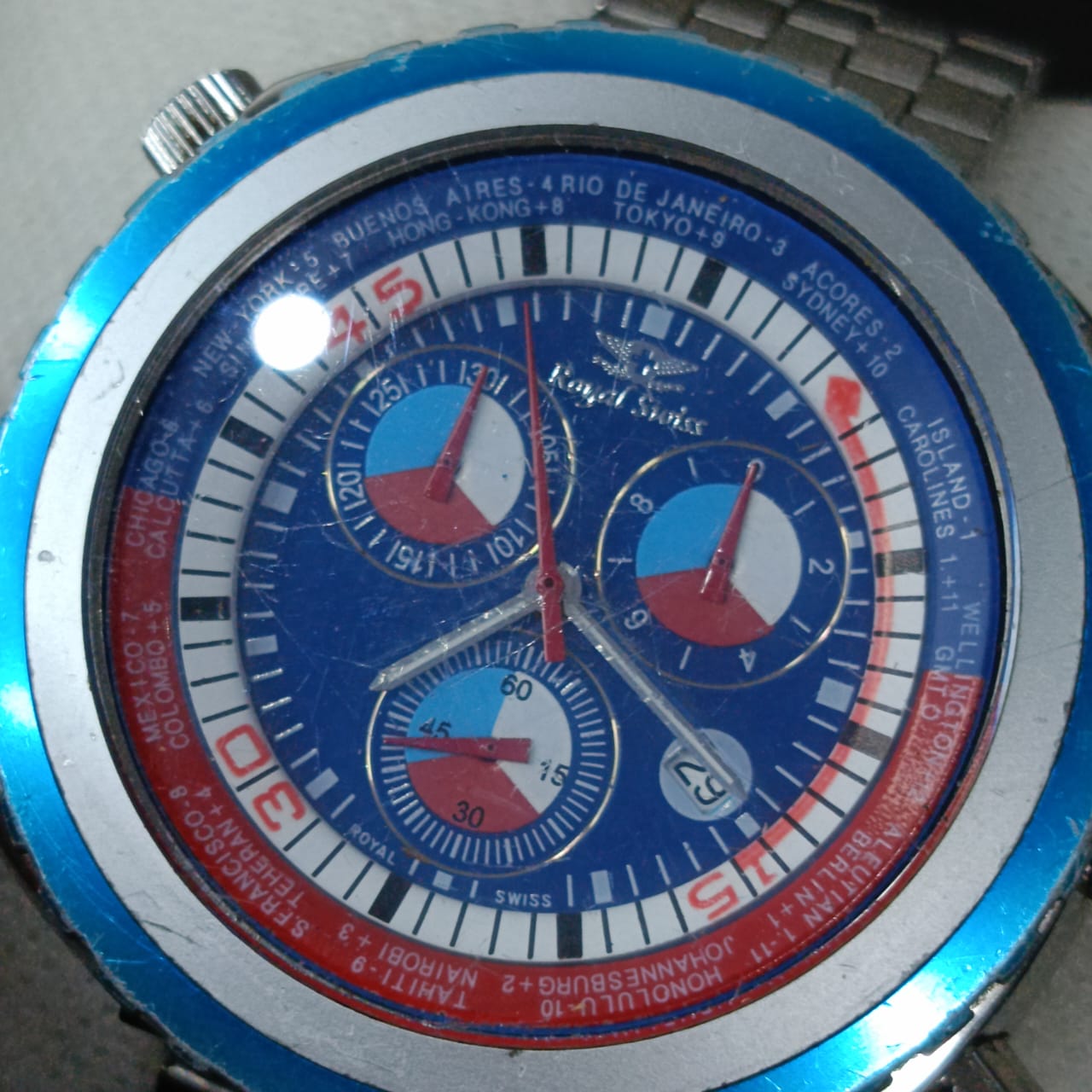 Montre chronographe Swiss