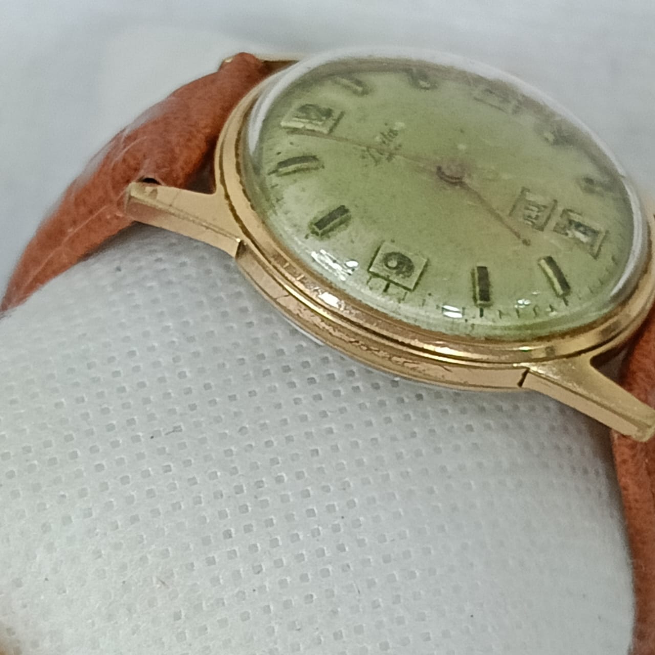 Montre mécanique vintage original plaqué or