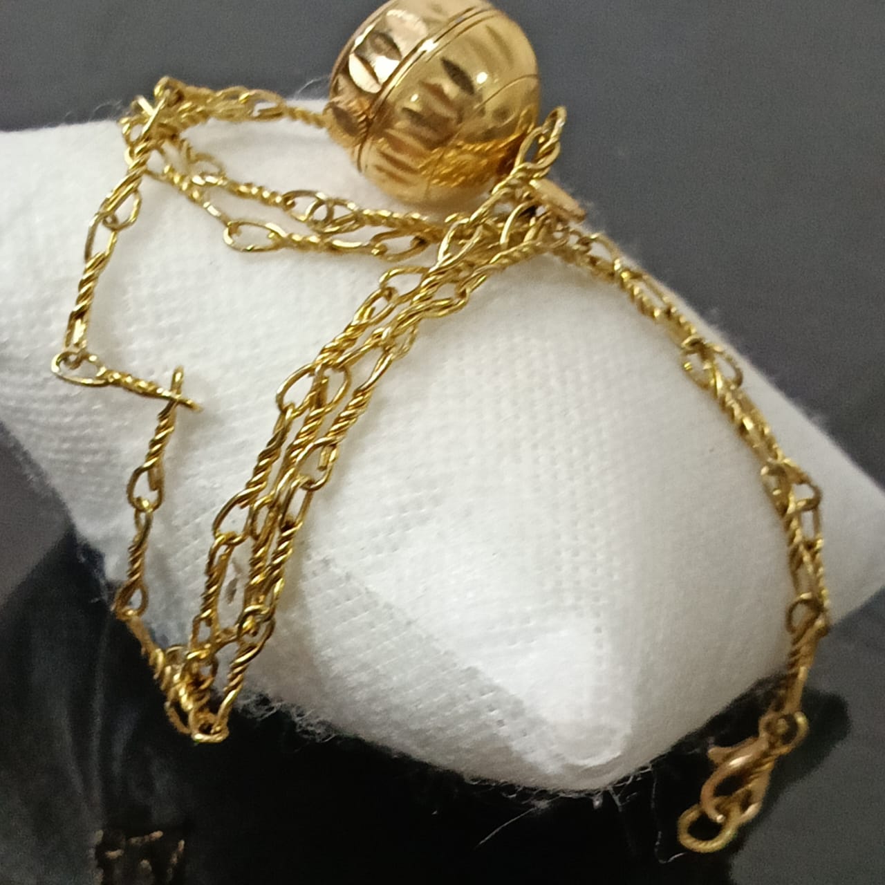 سلسلة بلاكي حر فرنسي بقلادة ساعة ميكانيك