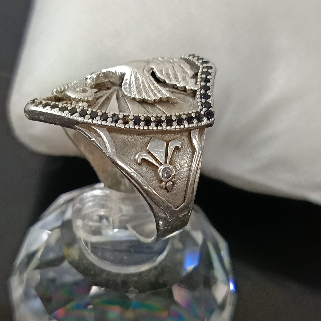 خاتم فضة أمريكي