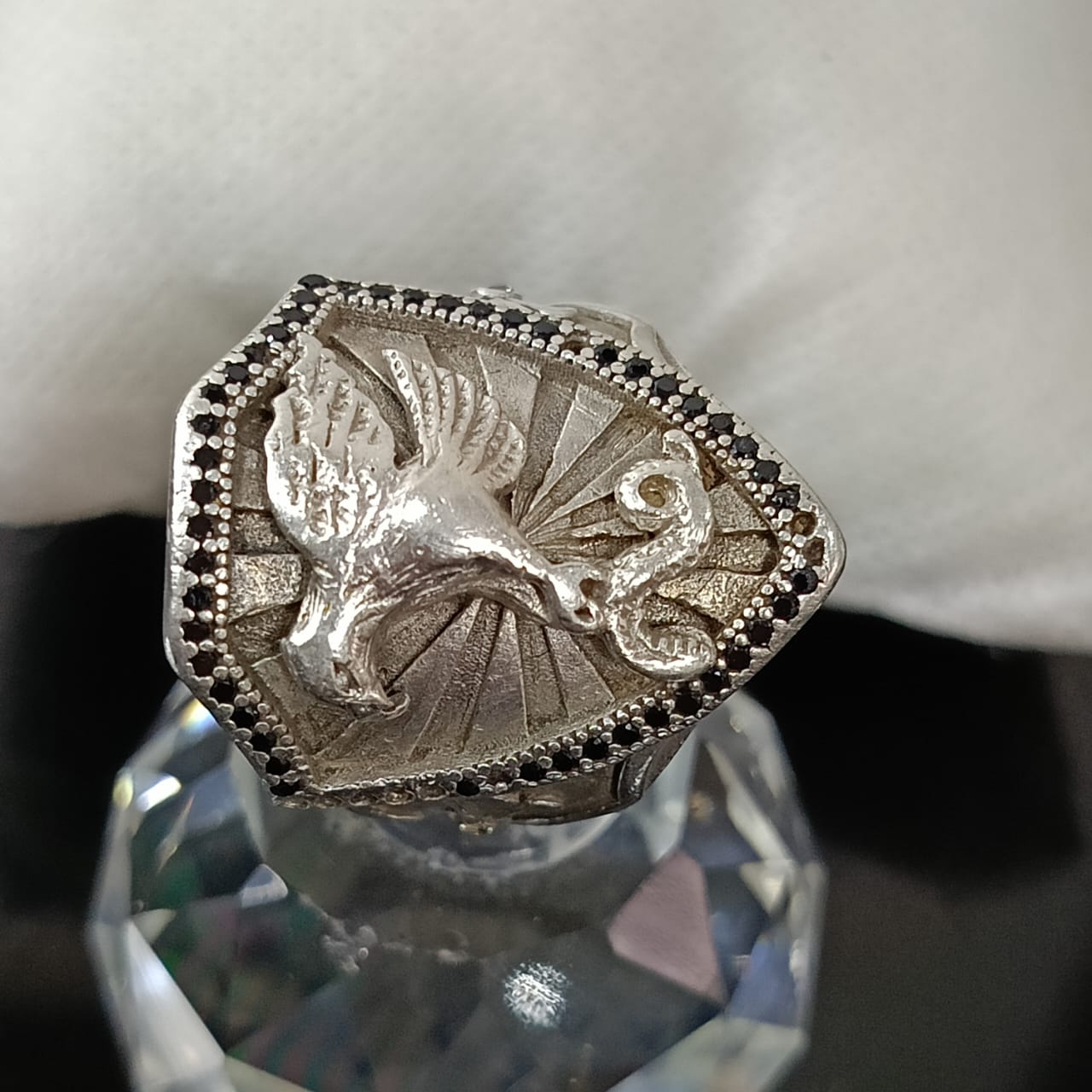 خاتم فضة أمريكي