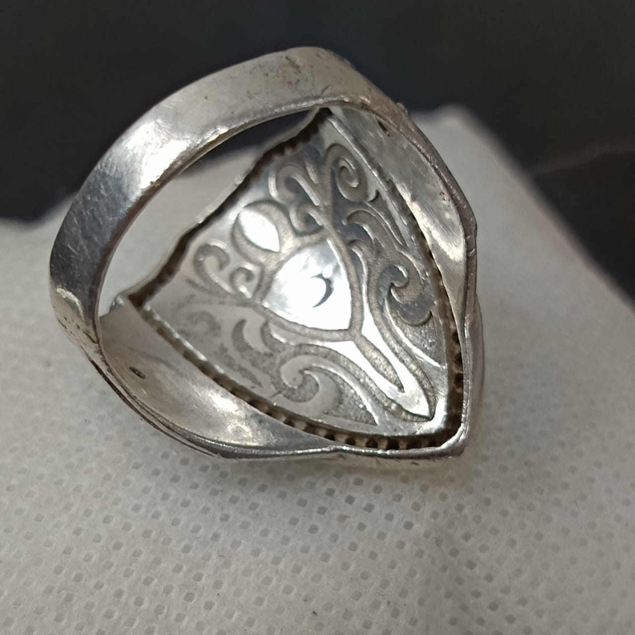 خاتم فضة أمريكي