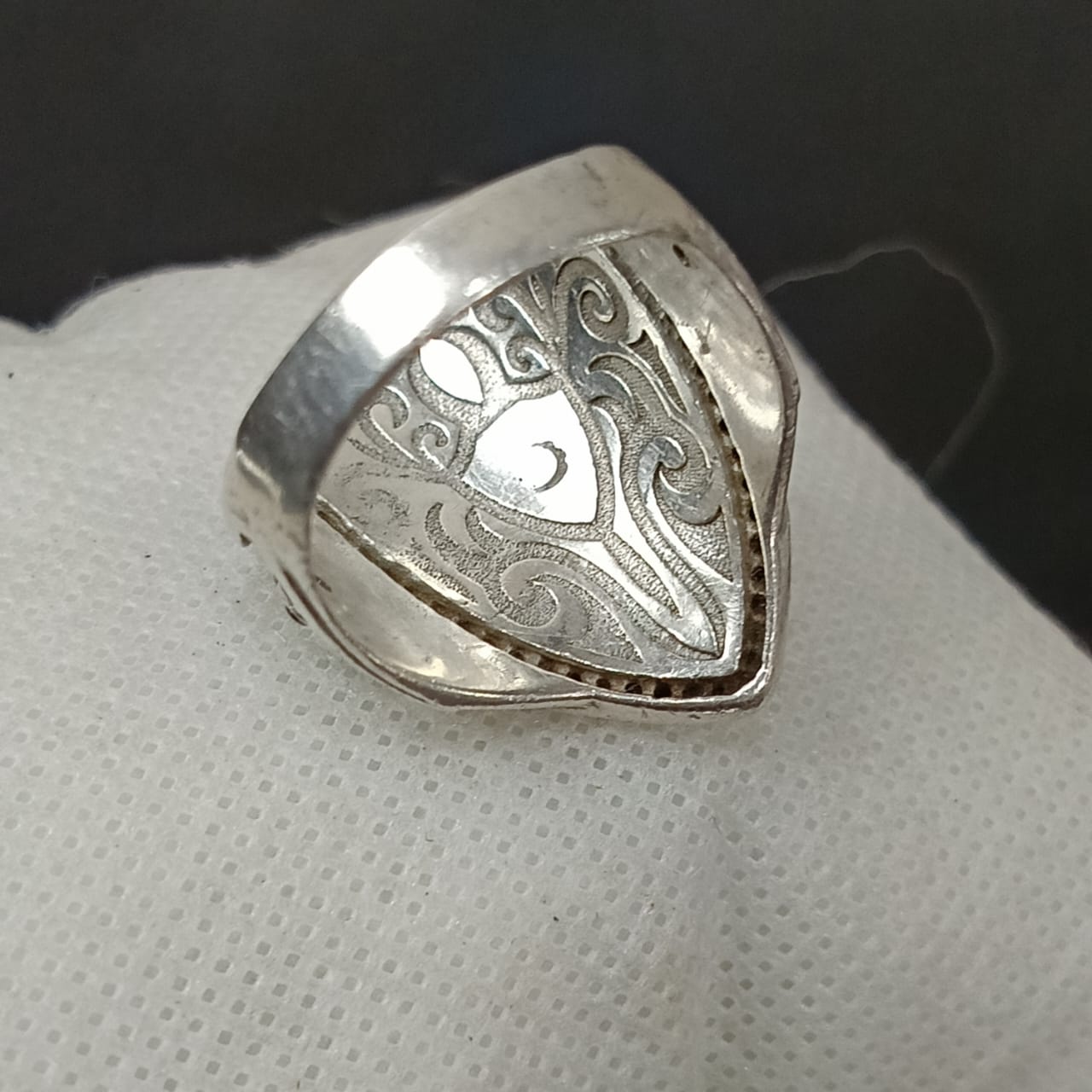 خاتم فضة أمريكي