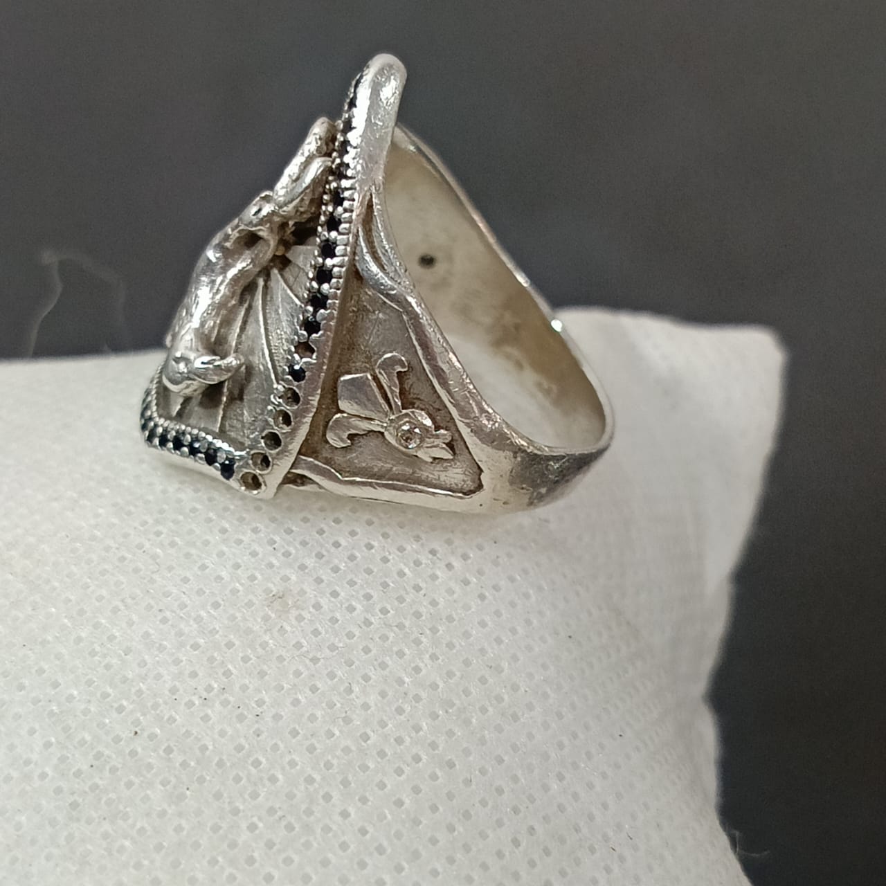 خاتم فضة أمريكي