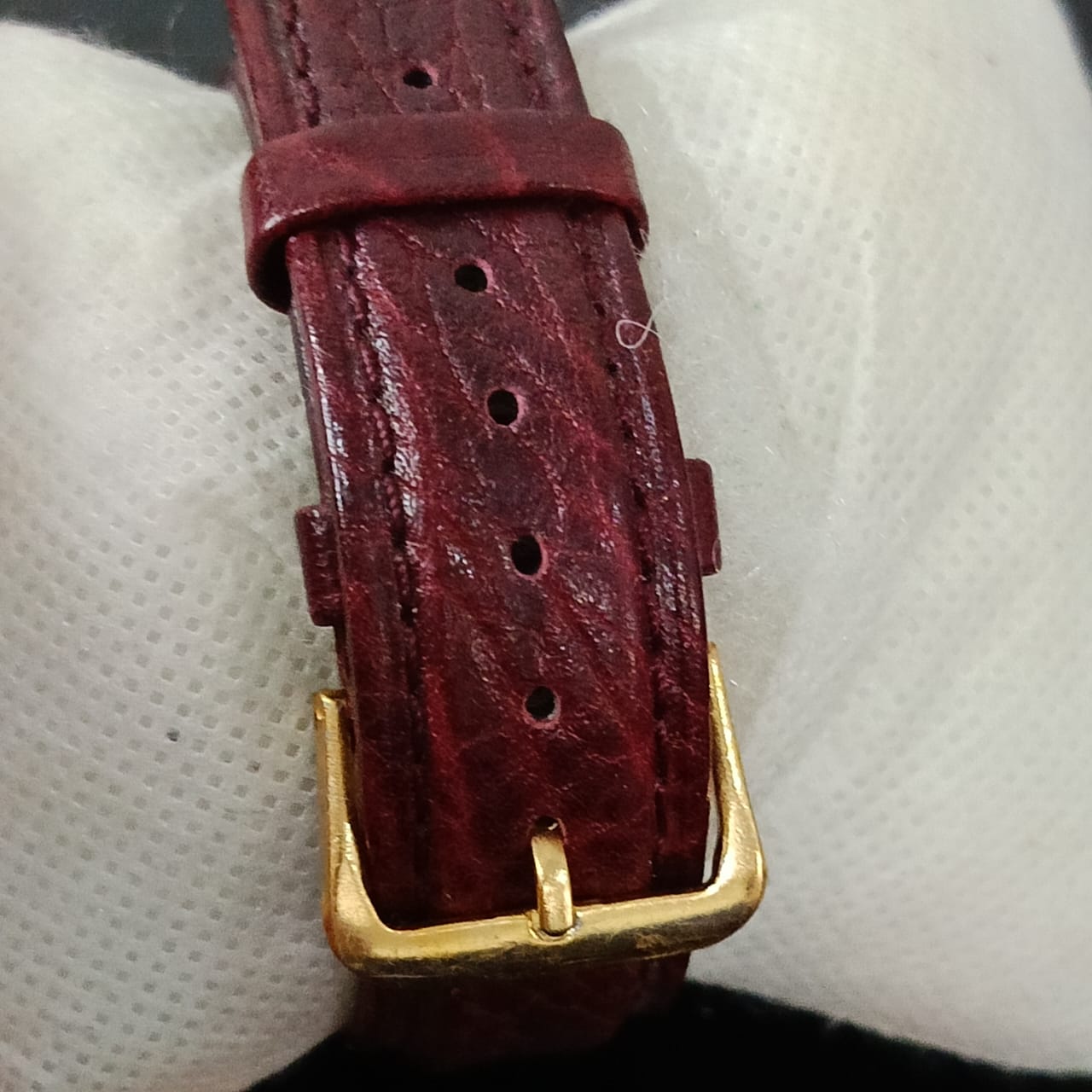 Montre Pulsar extra plat plaque or vintage original