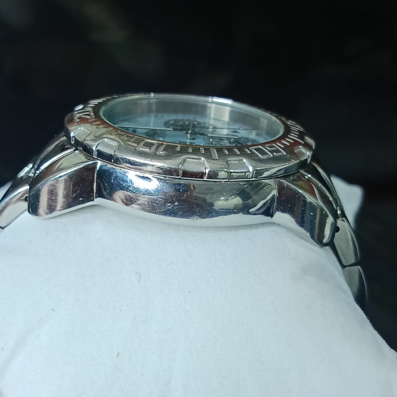 Montre montre gemonova ghronographe homme en diamant antique