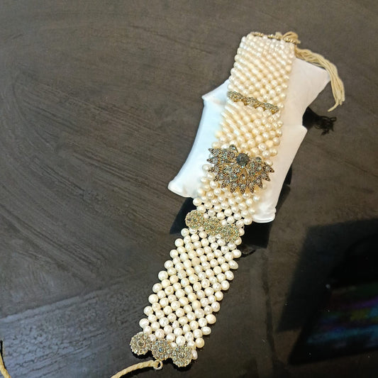 جبين من لؤلؤ طبيعي تحفة