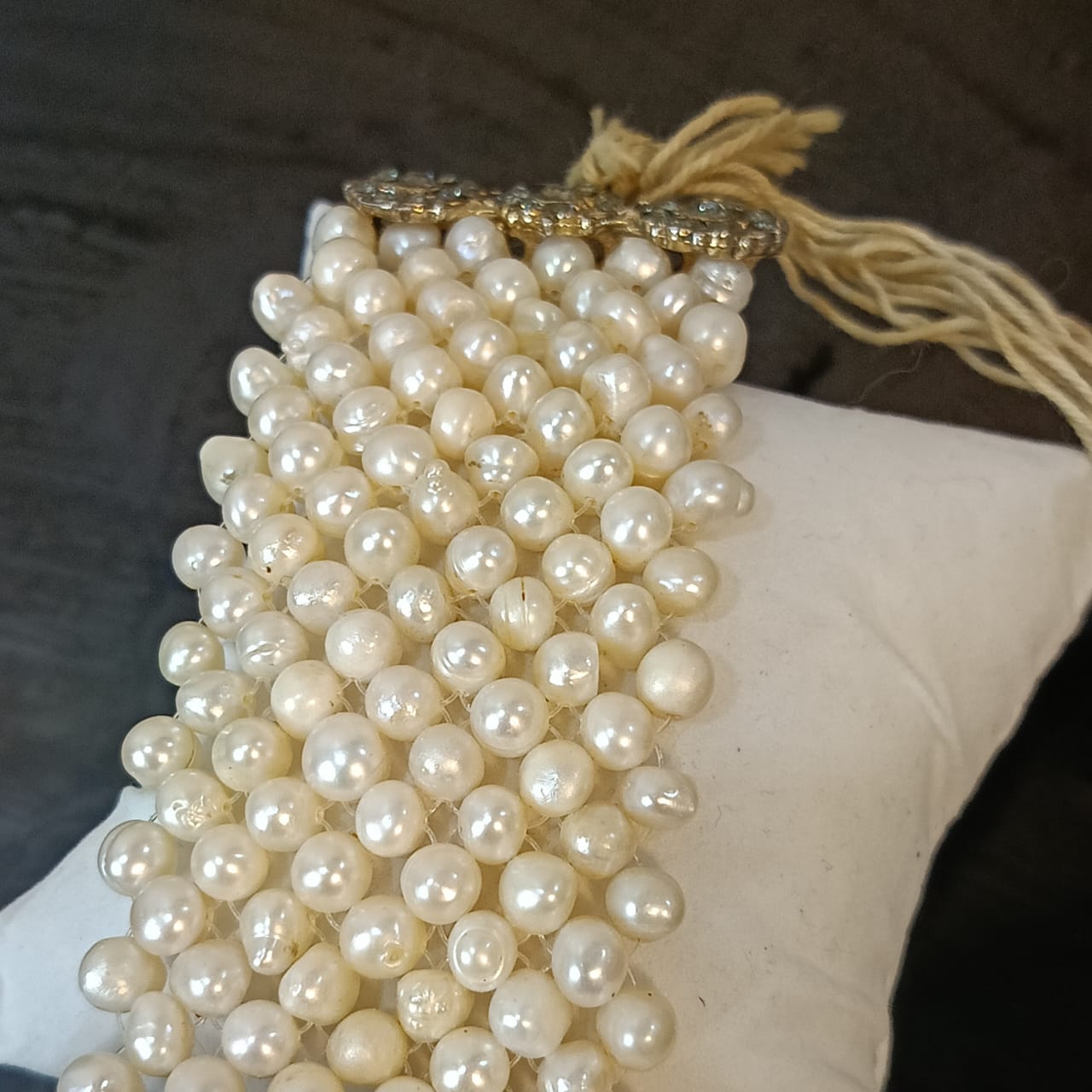 جبين من لؤلؤ طبيعي تحفة