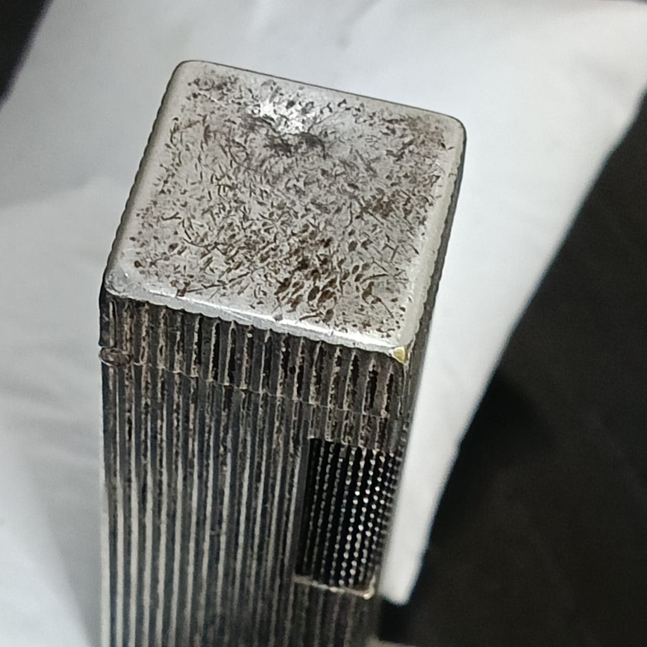 Briquet argenté antique