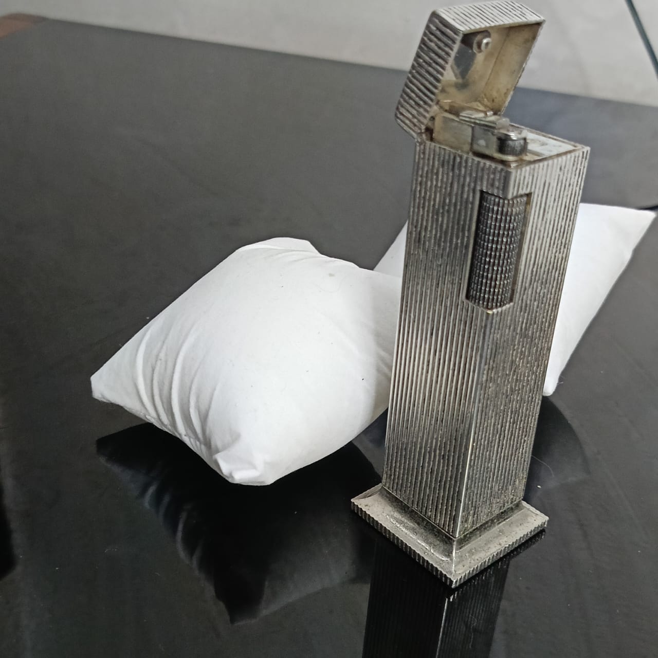 Briquet argenté antique