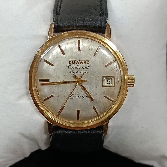 Montre doward automatique original plaqué or