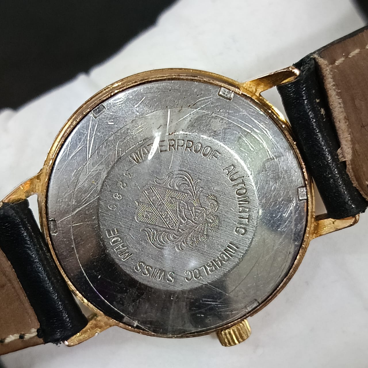 Montre doward automatique original plaqué or