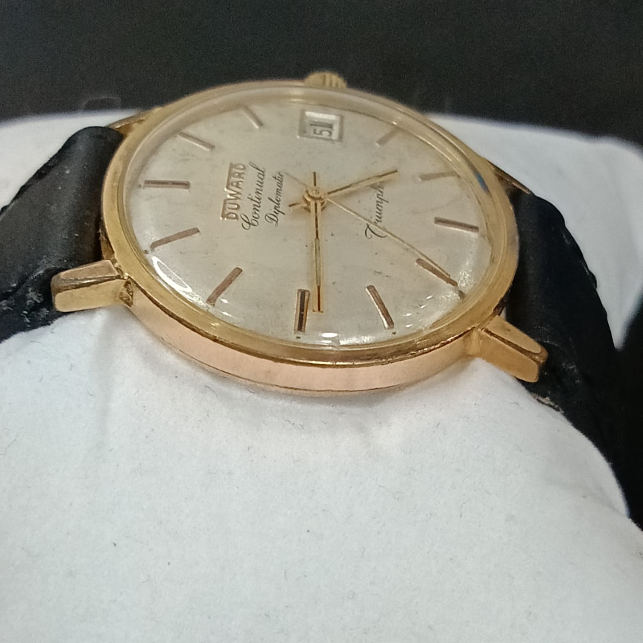 Montre doward automatique original plaqué or