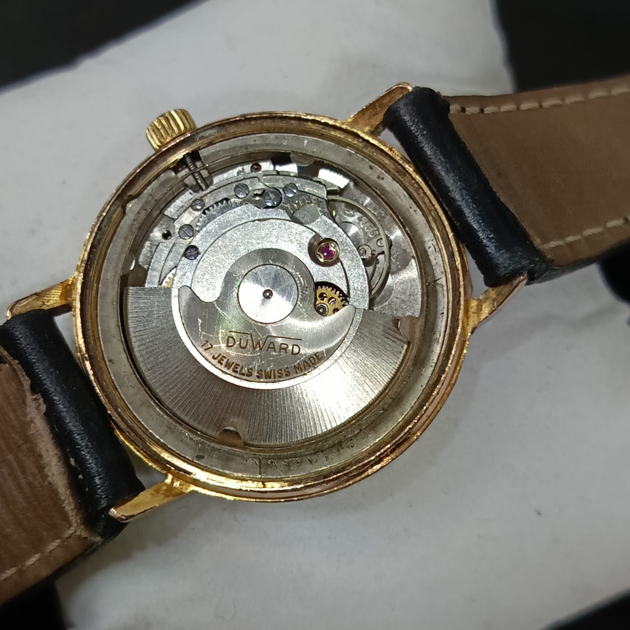 Montre doward automatique original plaqué or