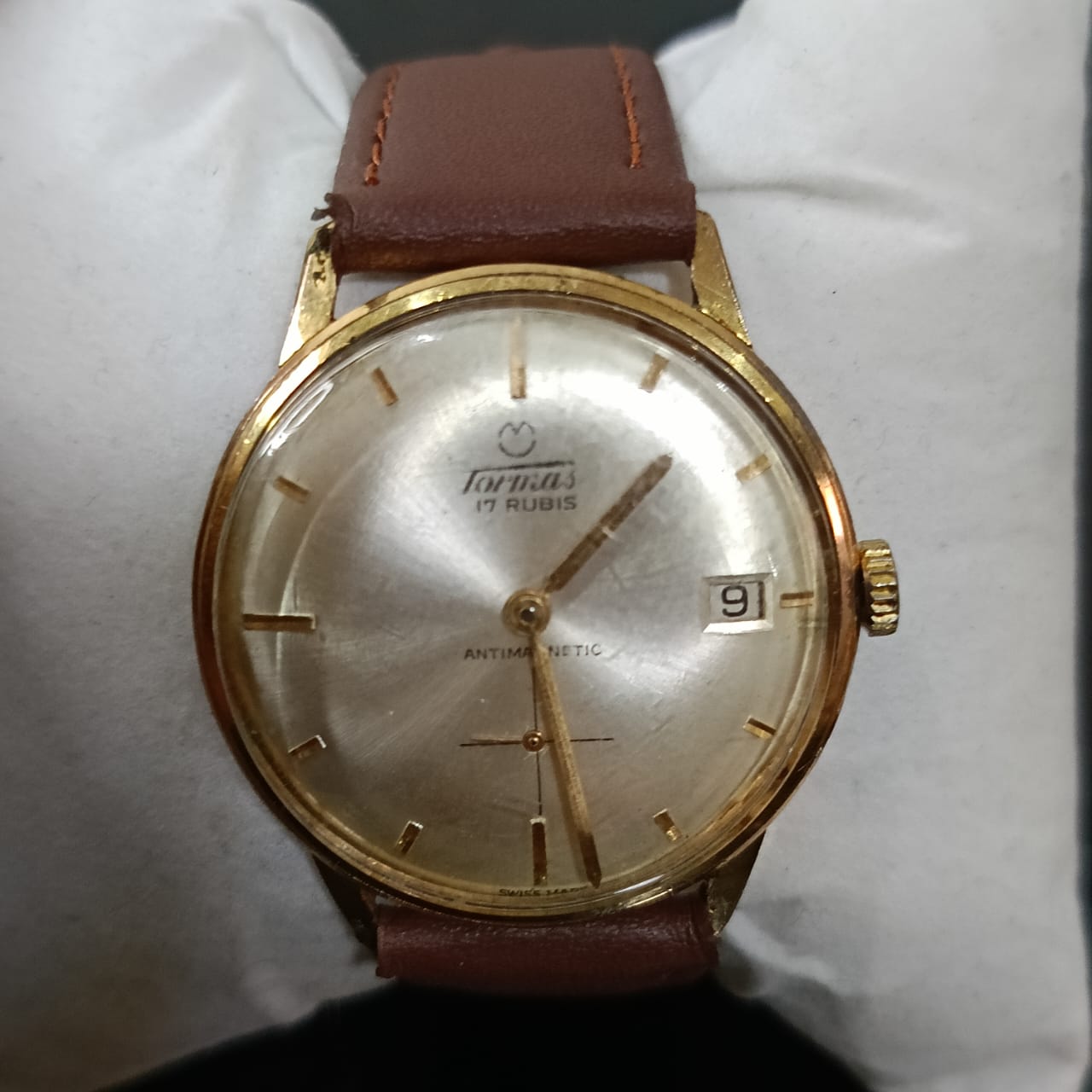 Montre tormas mécanique vintage original