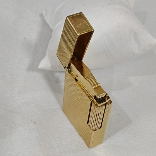Briquet Dupont plaqué or vintage original
