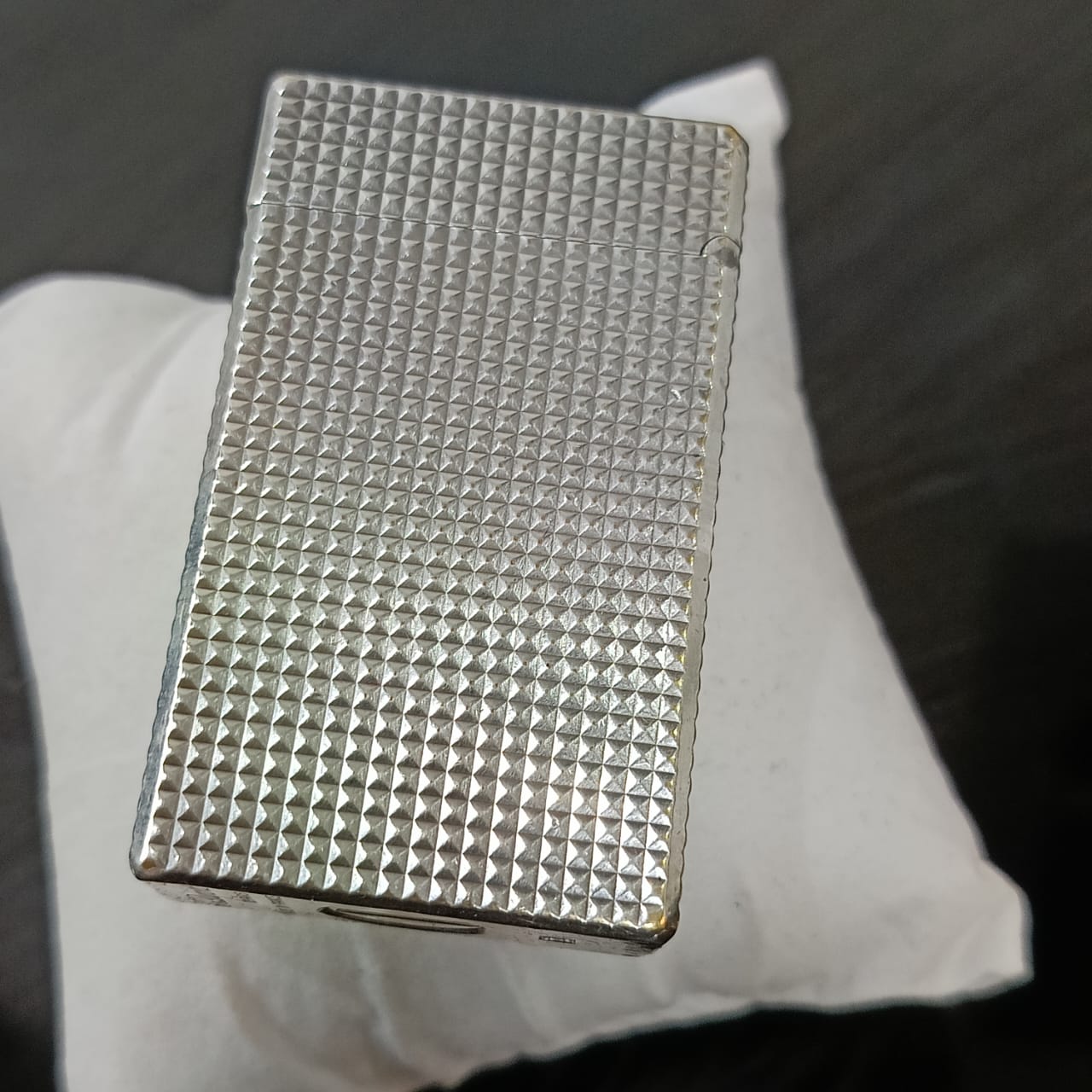 Briquet Dupont argent original