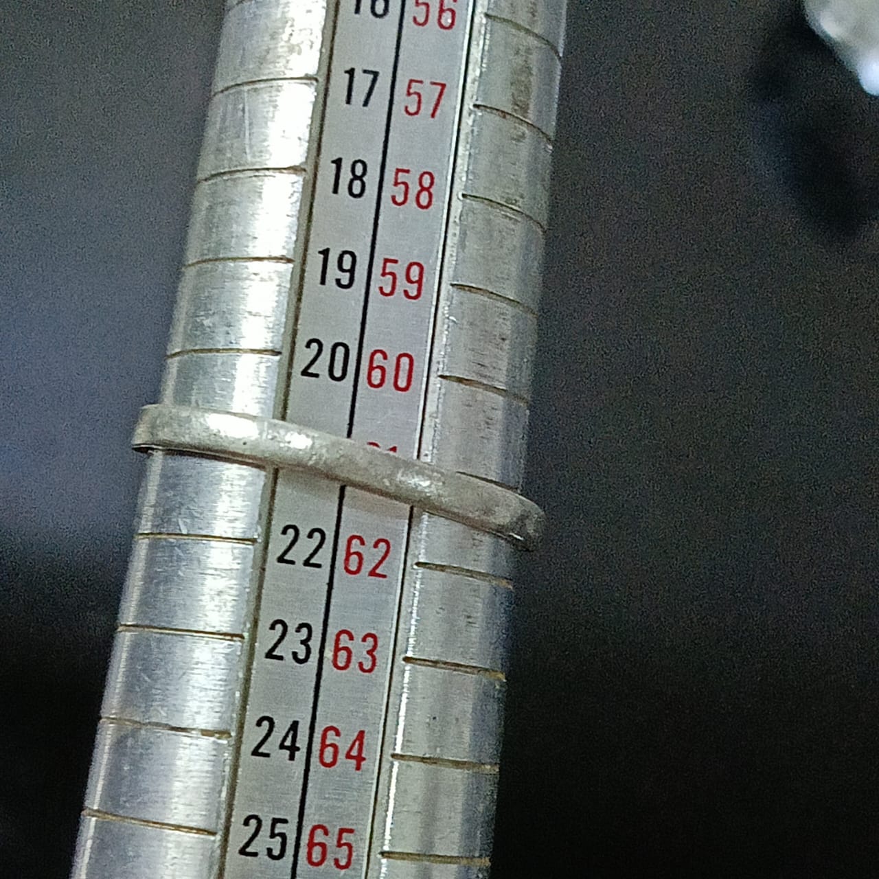 خاتم فضة نسائي بحجر عقيق احمر