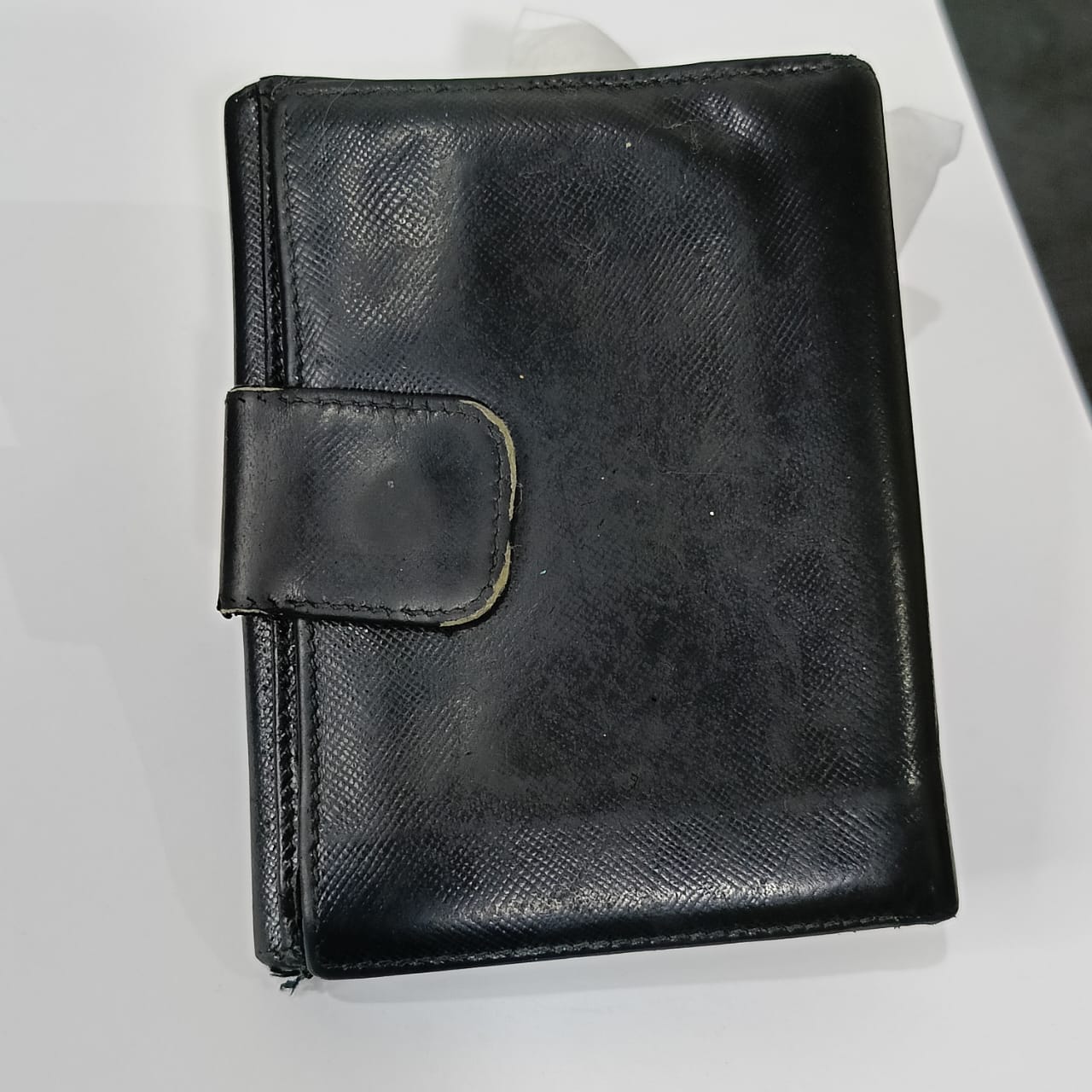 Portefeuille Prada milano original en cuir vintage