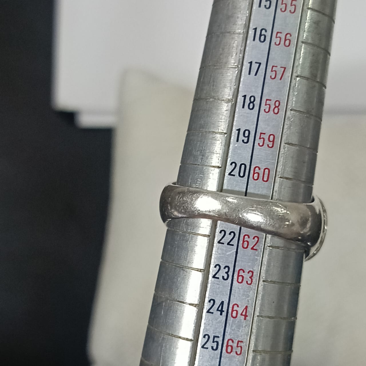 خاتم فضة بحجر أوبال تحفة