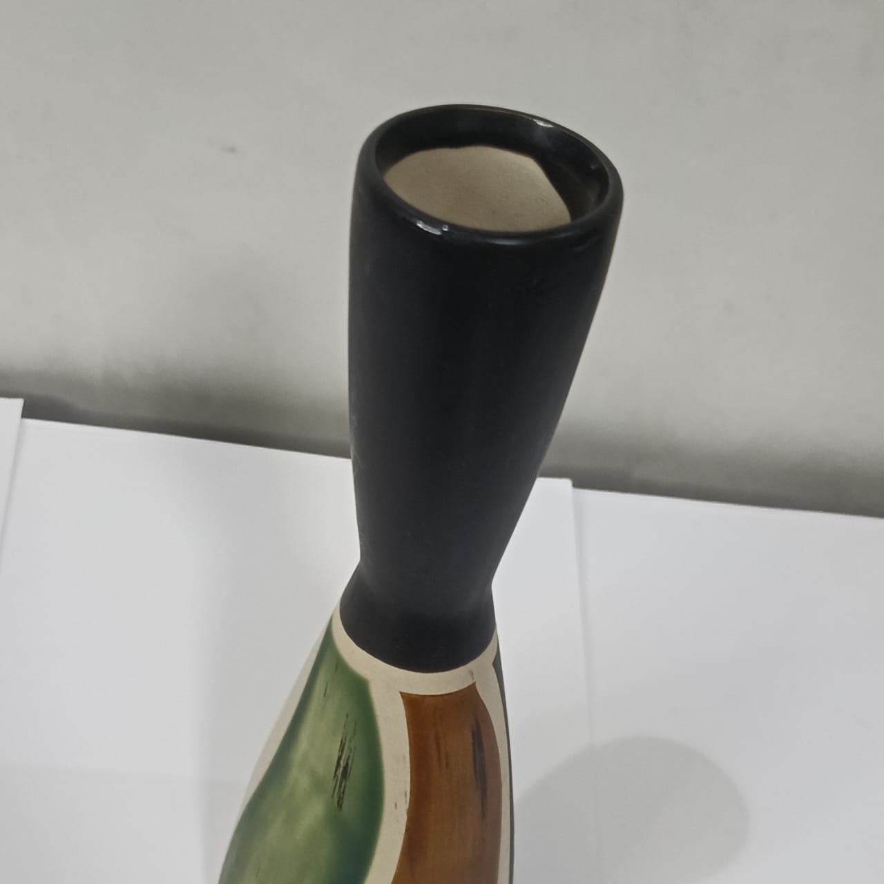 Vase rare vintage porcelaine art déco