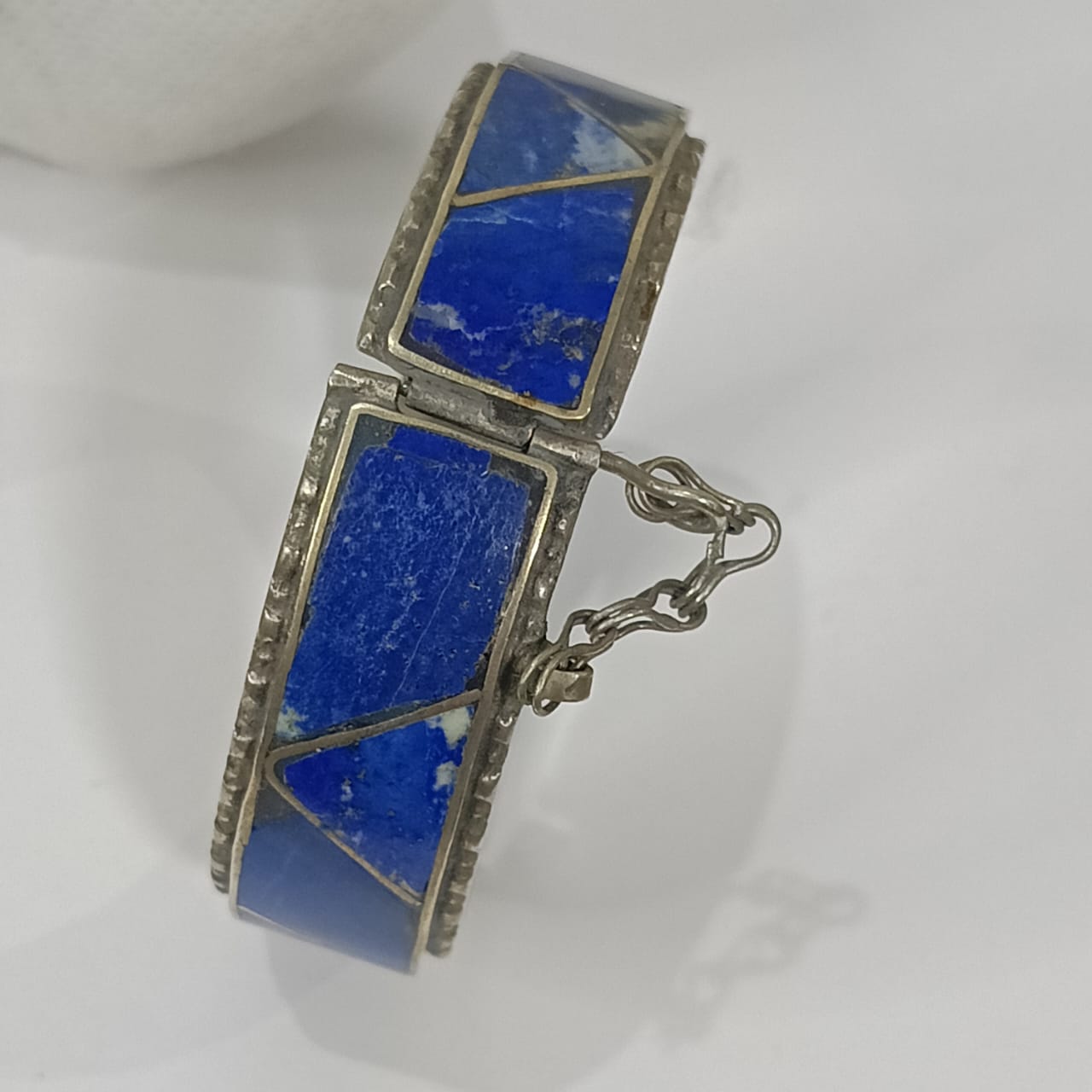 سوار تحفة أنتيك معظن مطعم بحجر لازورد