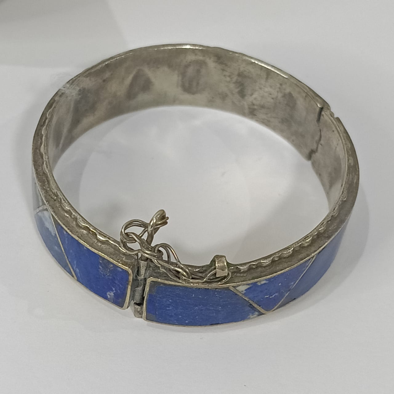 سوار تحفة أنتيك معظن مطعم بحجر لازورد