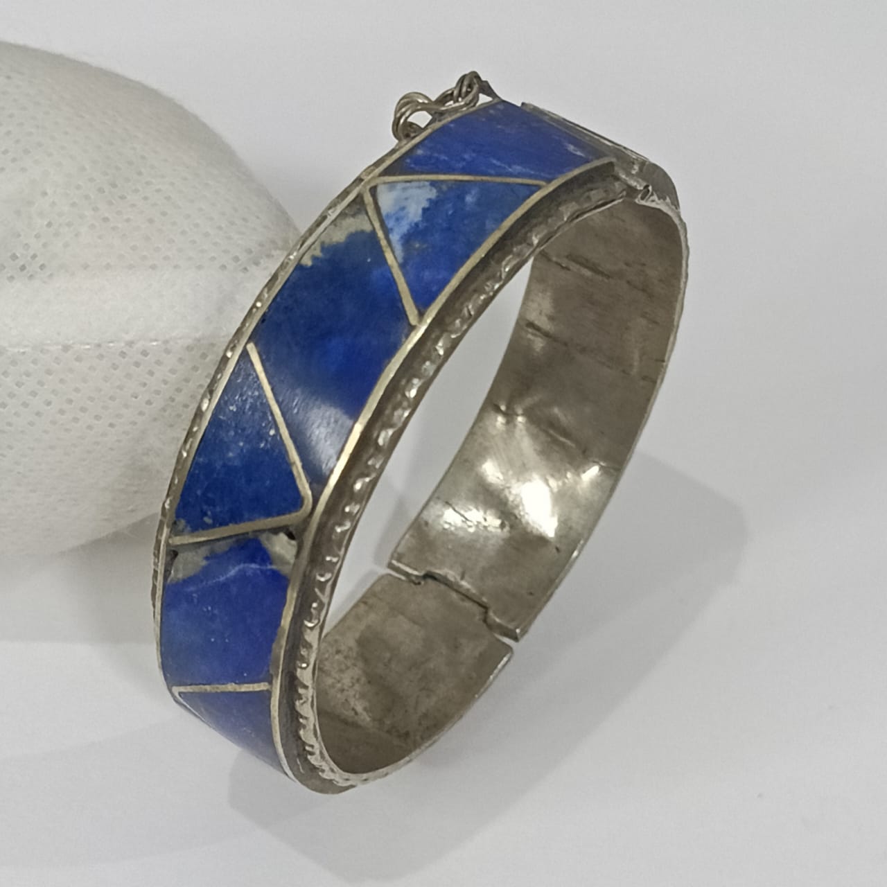 سوار تحفة أنتيك معظن مطعم بحجر لازورد