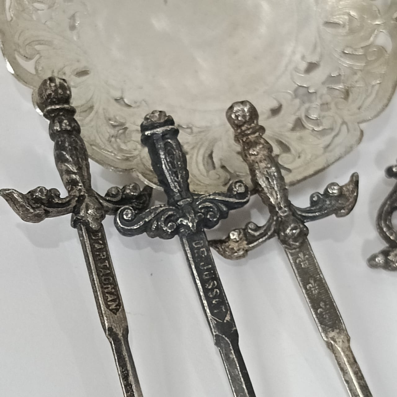 تحفة أنتيك ديكور تغليف فضة